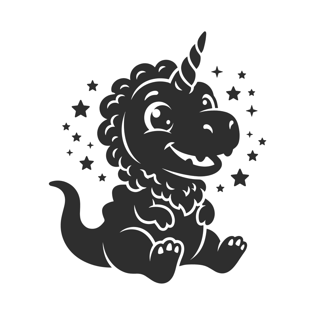 dinosaur silhouette for kids